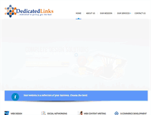 Tablet Screenshot of dedicatedlinks.com
